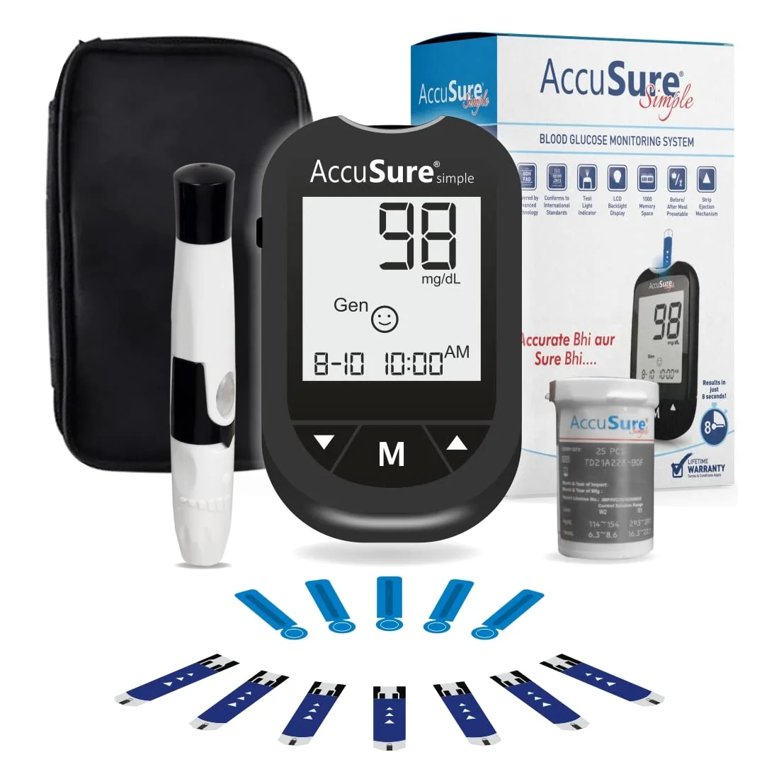 Accusure Glucometer
